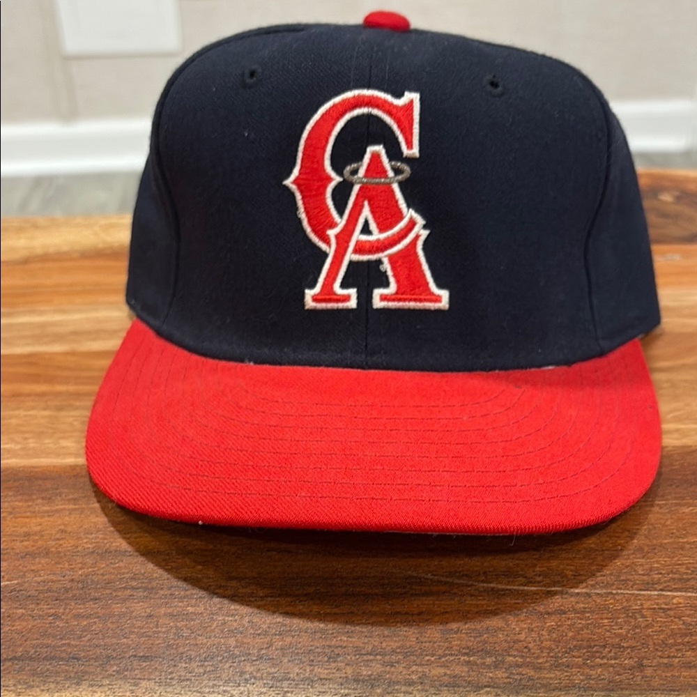 Kids CA Logo Cap - Red and Black